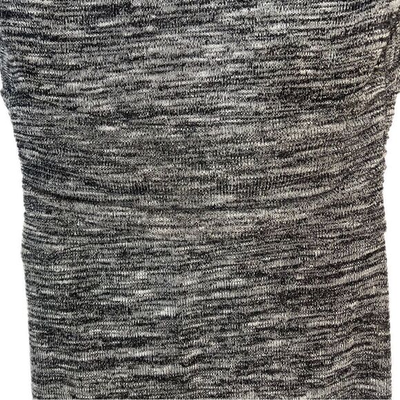 Anthropologie Maeve Grey Dress with Faux Wrap Front. Sz Small. Great Condition! - Picture 5 of 11
